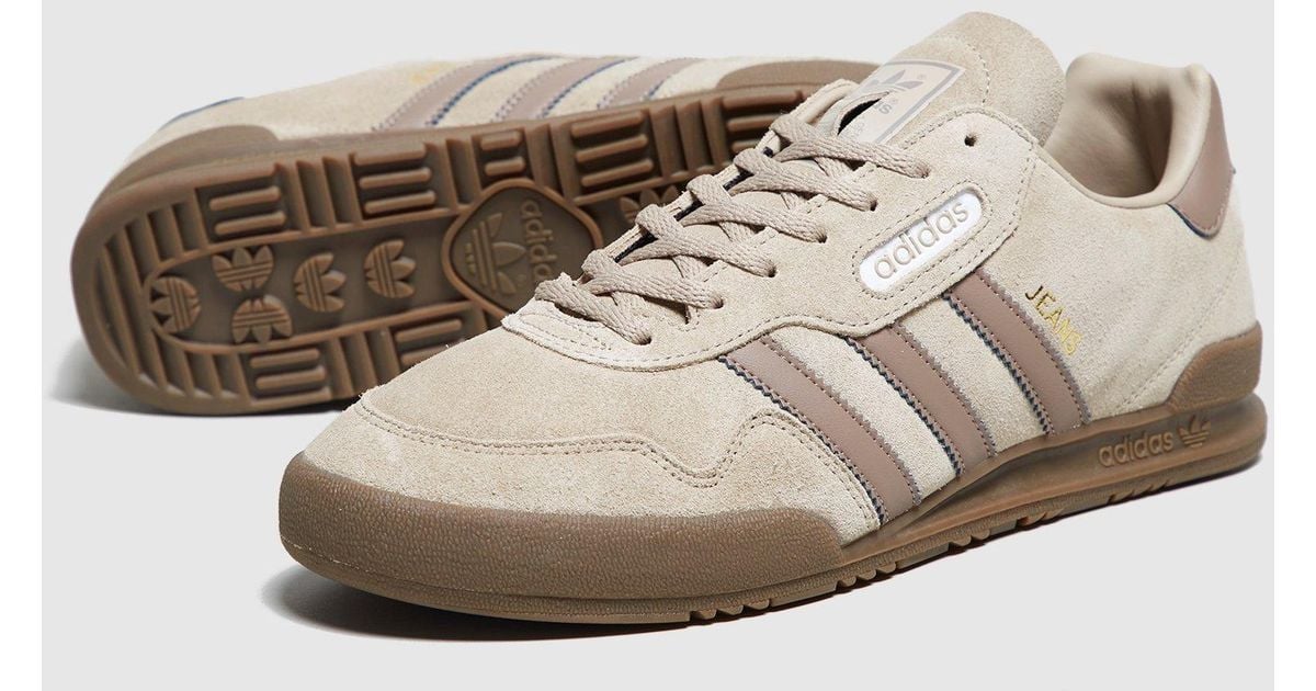 adidas jeans beige