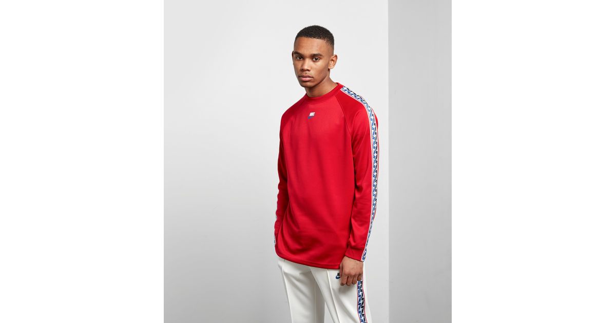 nike taped shirt