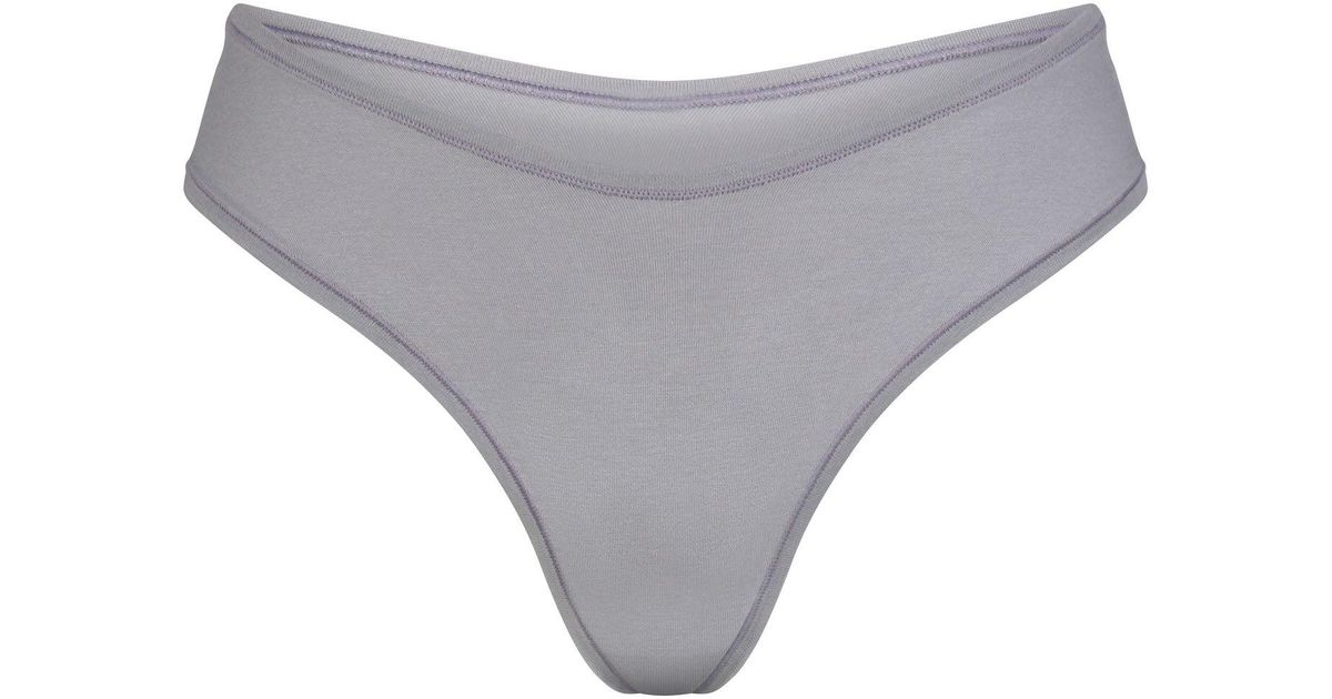 Skims Dipped Thong in Gray