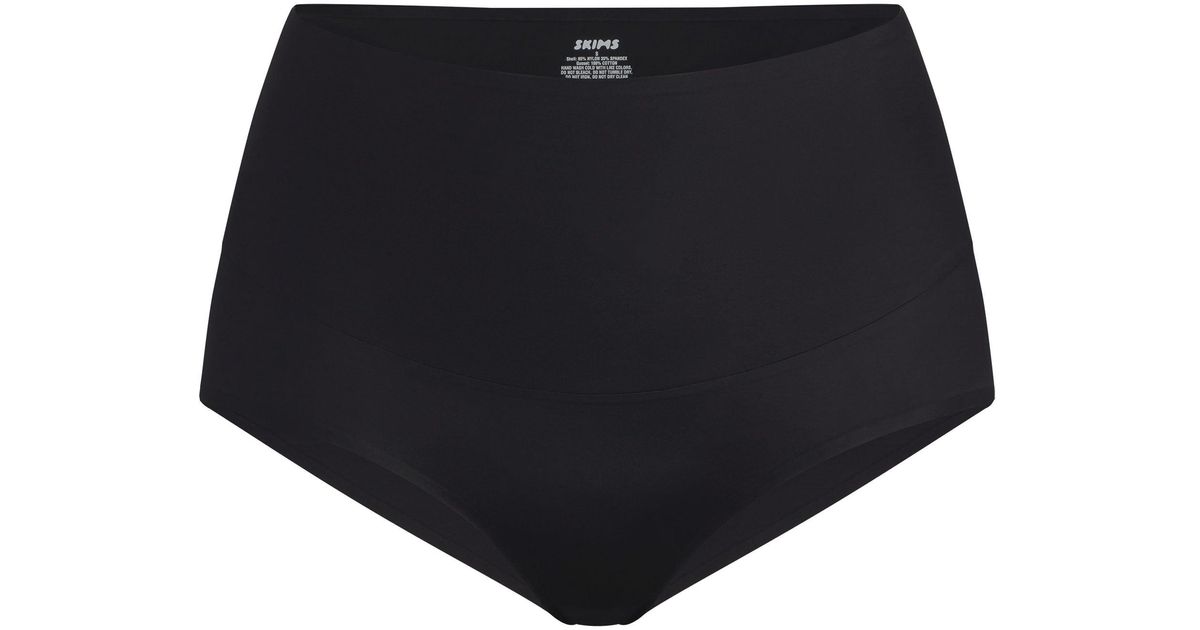 Skims High-Waisted Brief in Black | Lyst