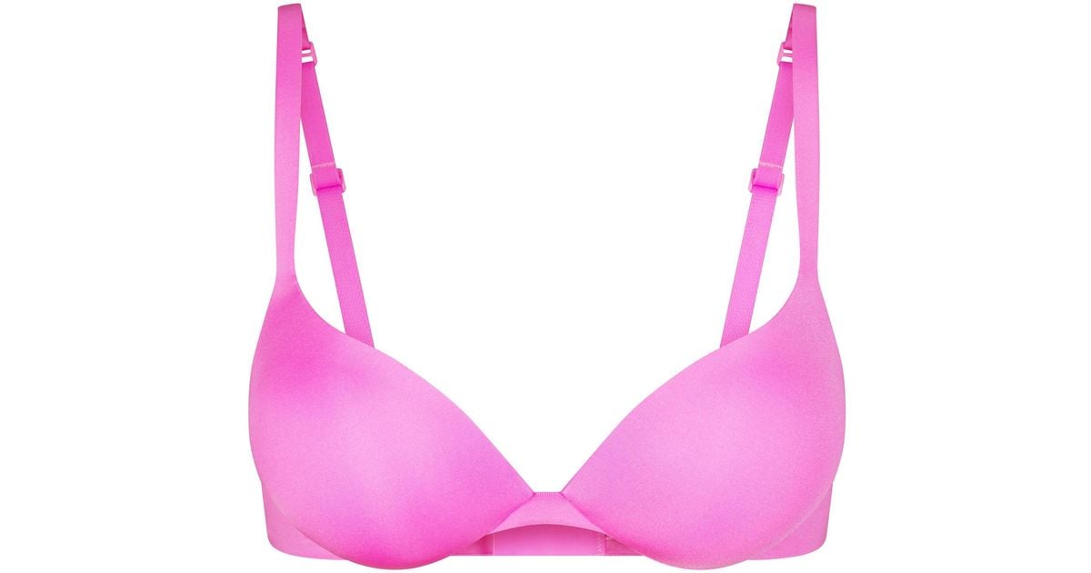 Skims Teardrop Push-up Bra in Pink | Lyst