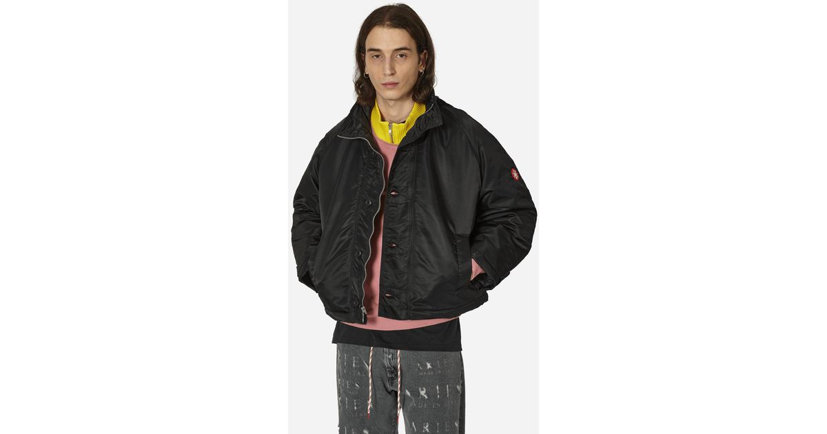 ジャケット・アウター Cav Empt Nylon Twill Warm Jacket Cav Empt: Men's Nylon Twill Warm Jacket (Black) | DSML E-SHOP