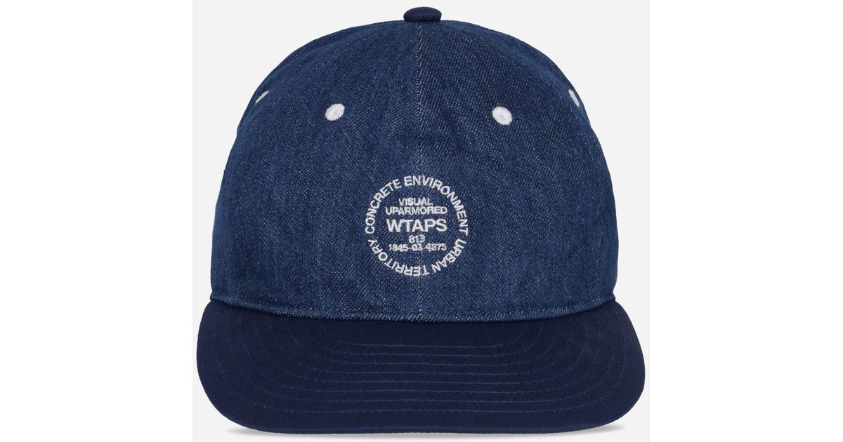 WTAPS T-6m 05 Cap Indigo in Blue for Men | Lyst