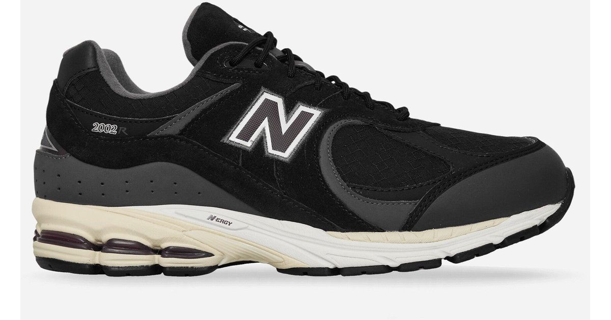 New Balance 2002Rx Sneakers Inkwell Aluminum in Black for Men | Lyst