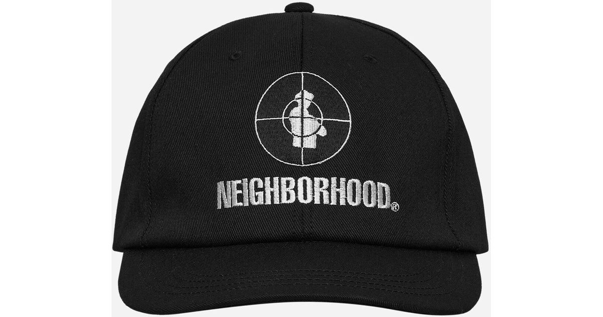 Neighborhood Public Enemy Baseball Cap in Black for Men | Lyst