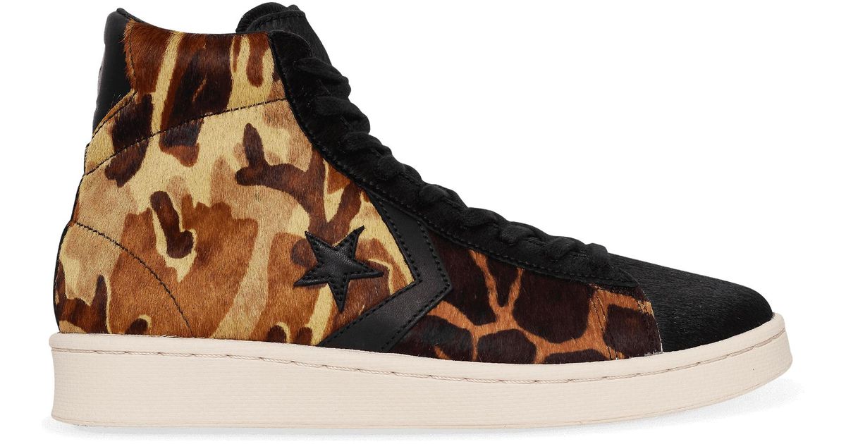 converse pro leather pony hair