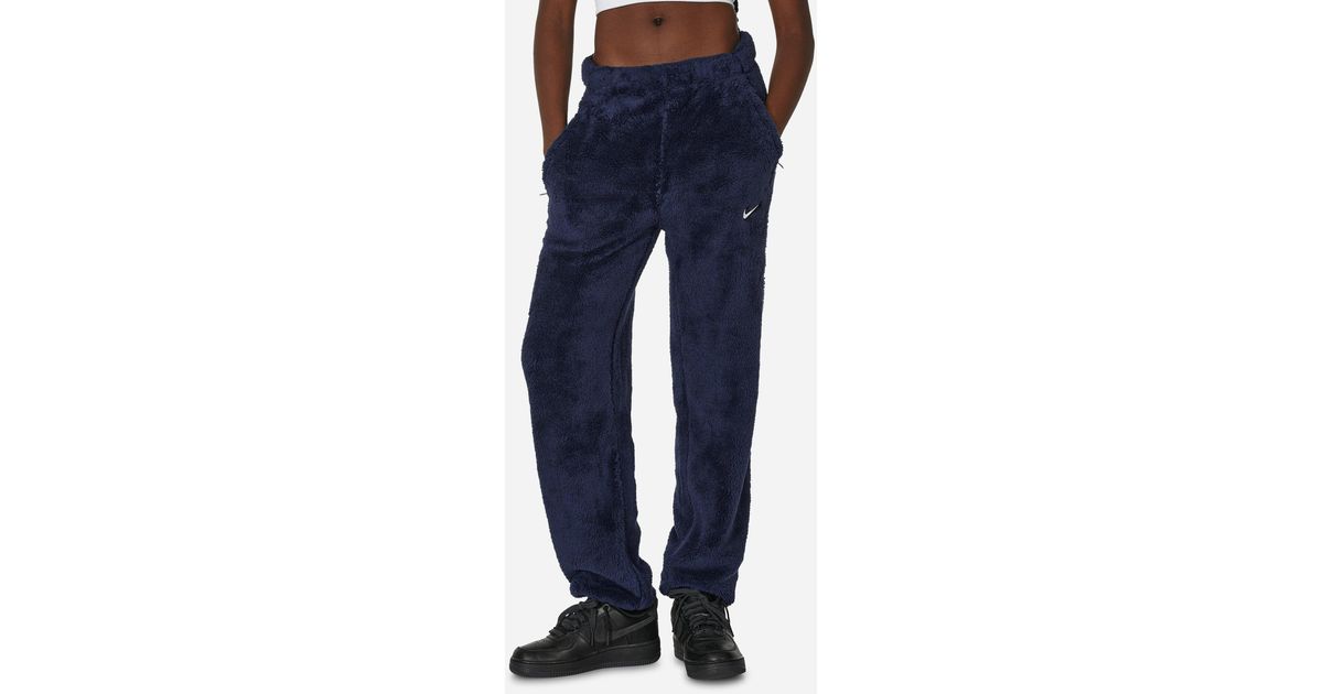 Nike Nocta 8k Peaks Fleece Sweatpants Midnight Navy / Wolf Grey in 