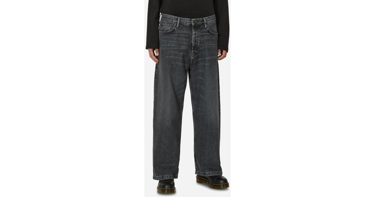 Acne Studios 1989 Loose Fit Jeans in Black for Men | Lyst