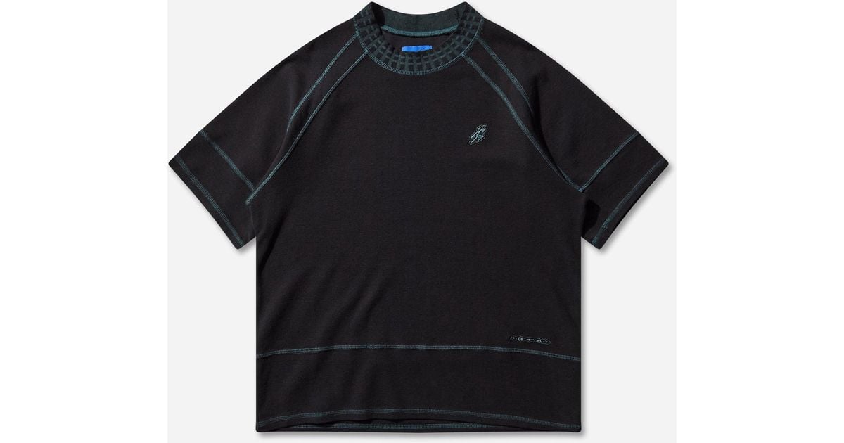 Asics Novalis Tamarica T-shirt Ink in Black for Men | Lyst