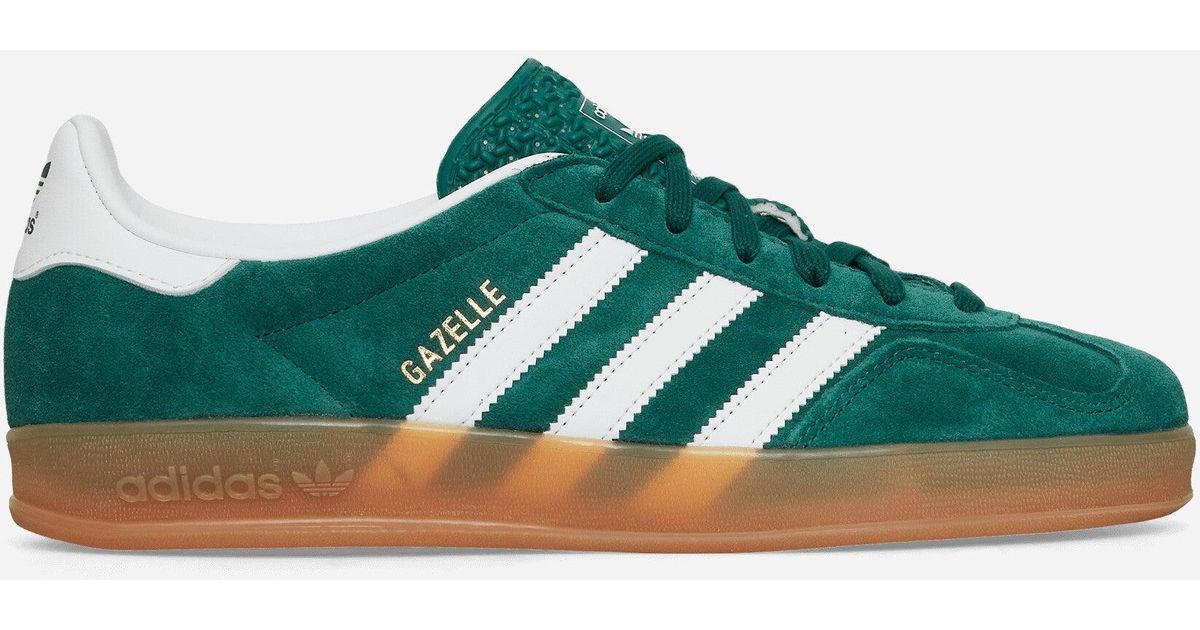 ★adidas★ガゼルインドア Collegiate Green Cloud White adidas Gazelle Indoor Shoes - Green | Free Shipping with