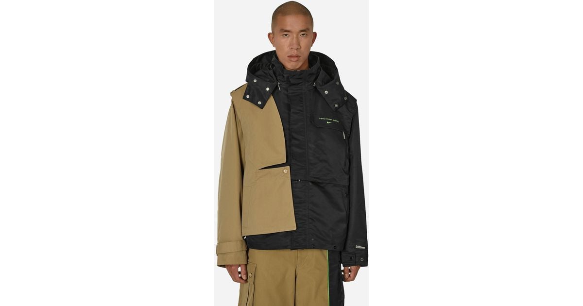 Nike Feng Chen Wang Transform Jacket Black / Khaki for Men