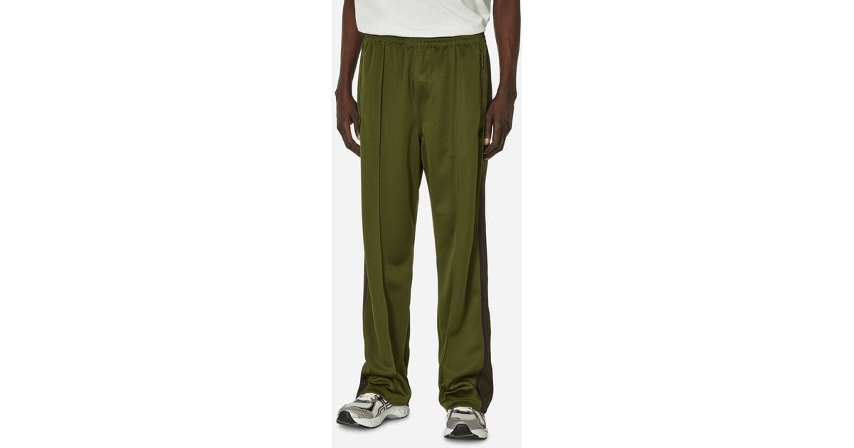 Needles Poly Smooth Track Pants in Green for Men | Lyst Needles Poly Smooth Track Pants in Green for Men | Lyst