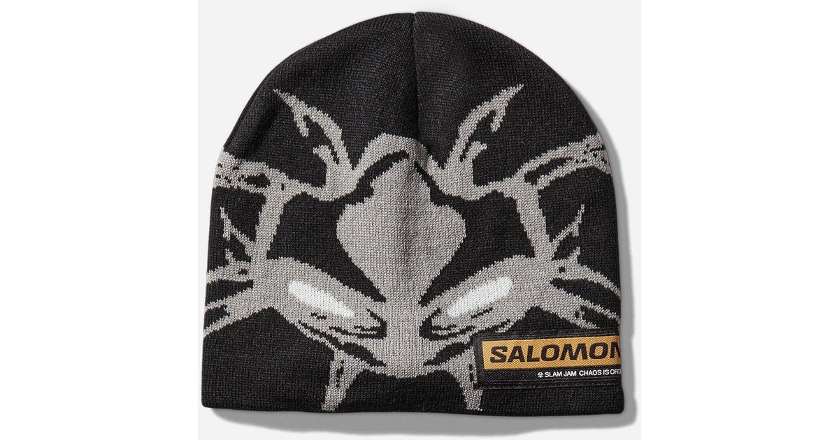 salomon-Black-Slam-Jam-Beanie-