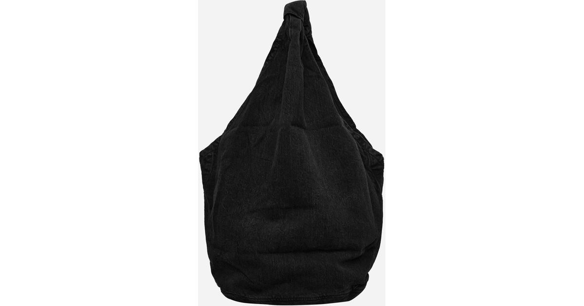 バッグ DRIP BAG/ Real Black Chain Twill Our Legacy - Drip Bag Real Black Chain Twill