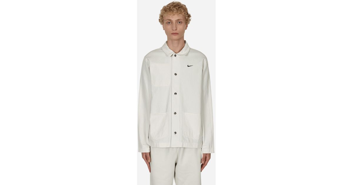 Nike Men Life Unlined Chore Coat â White DQ5184-030 â UNDERGROUND ÎÎÎ¤ÎÎ£Î¤ÎÎÎÎ¤Î ÎÎÎÎ¥Î£ÎÎ£ â Î¥Î ÎÎÎÎ£ÎÎ£