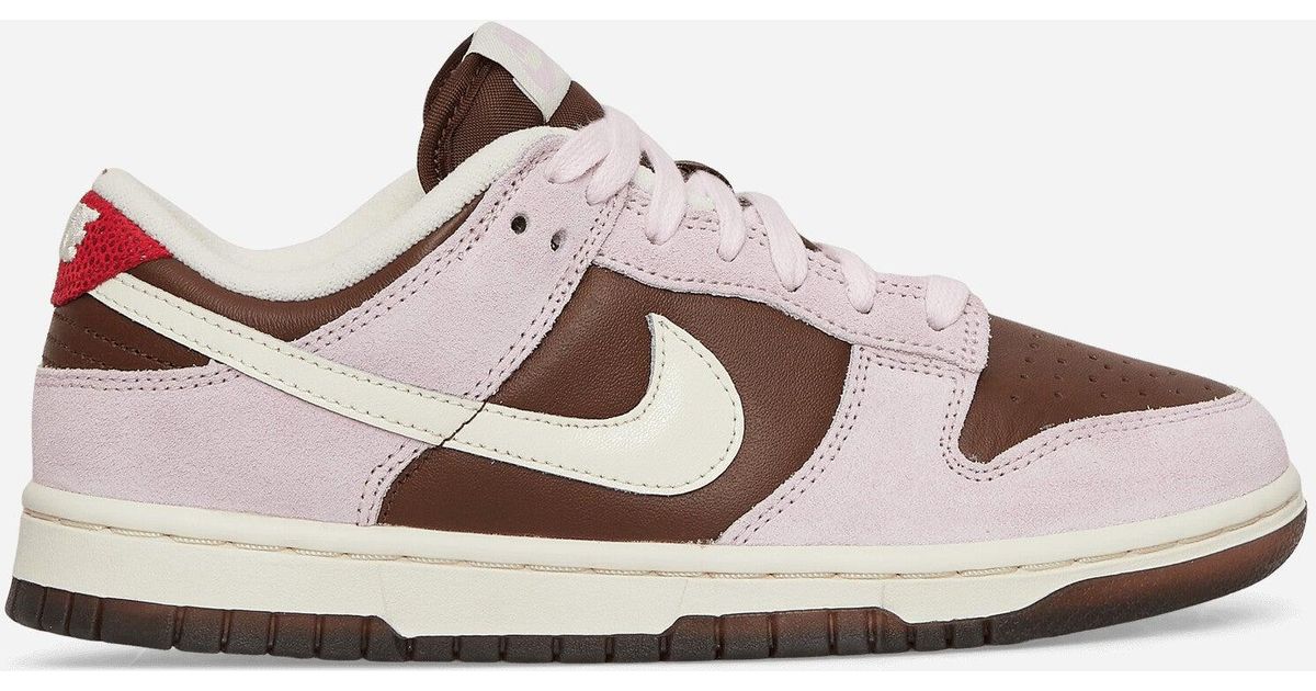 Nike S Dunk Low Sneakers Cacao Wow Foam in White Lyst UK