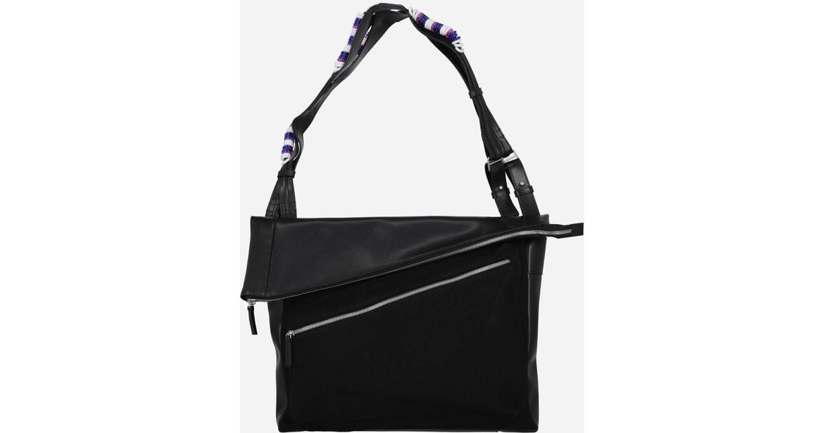 Kiko Kostadinov Jarocka Shoulder Bag / Midnight in Black for