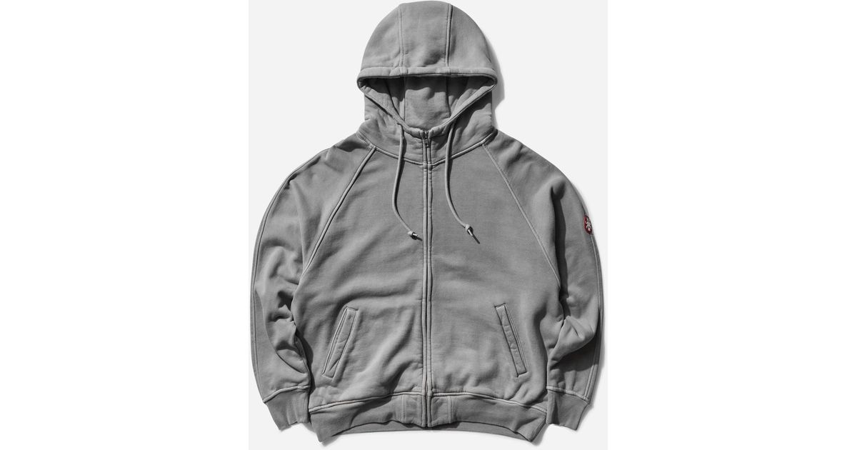 Cav Empt S Overdye Md Explorer Big Heavy Hoodie in Gray for Men | Lyst