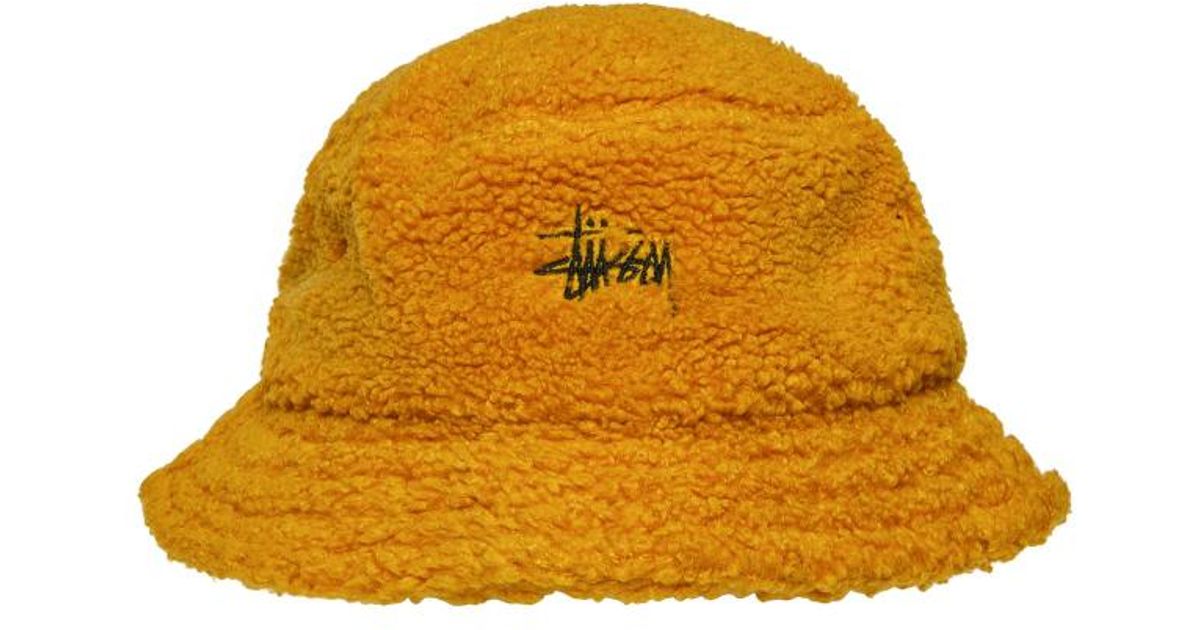 stussy sherpa hat