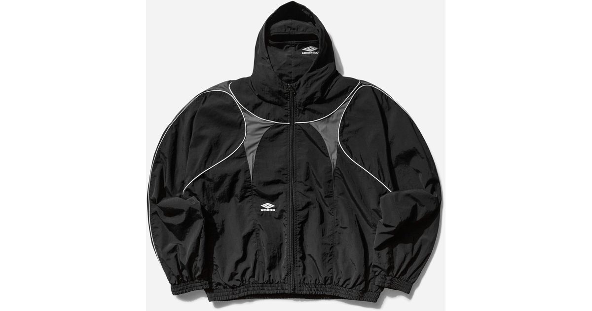 Umbro S Advanced Masked Track Jacket in Black for Men | Lyst