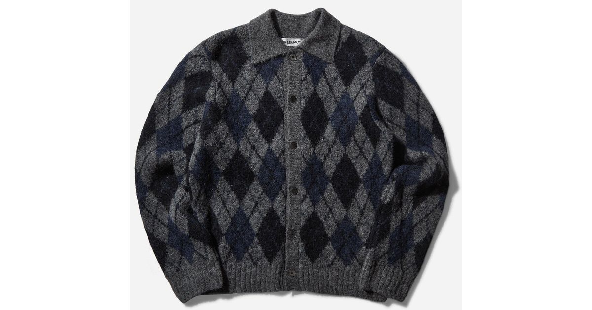 OUR LEGACY EVENING POLO Soft Duke Argyle 【公式通販】