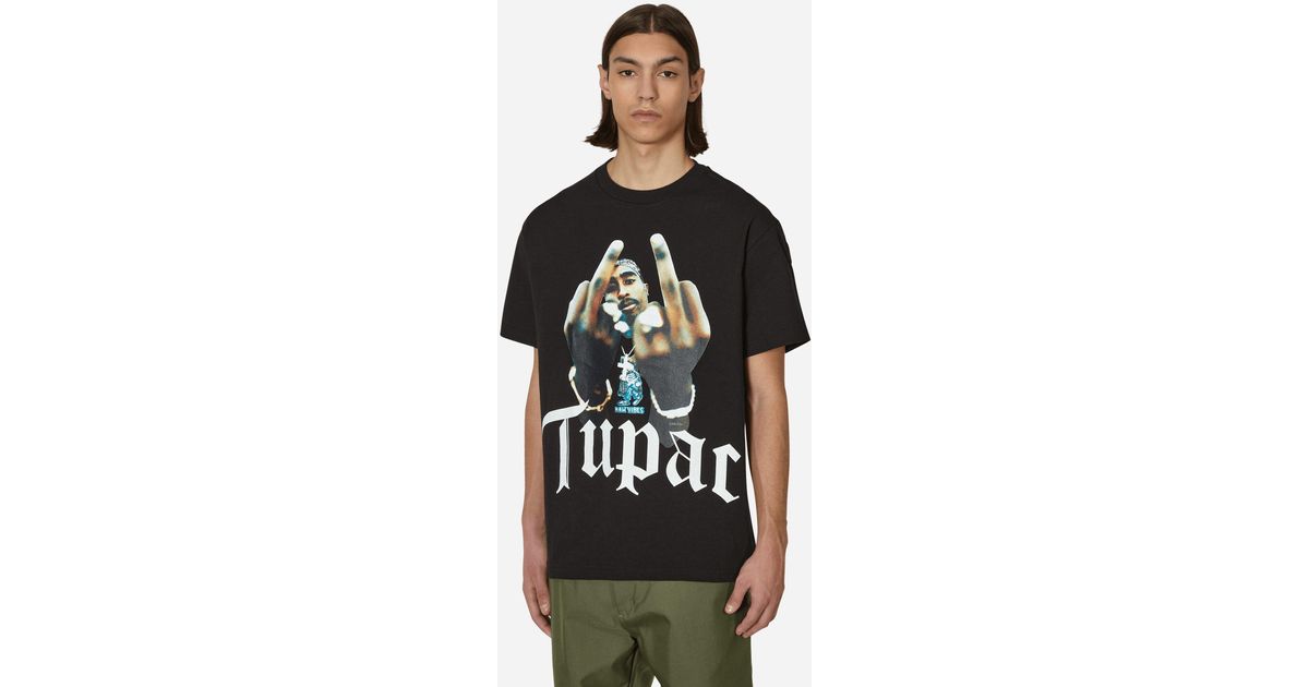 Wacko Maria Tupac T-shirt (type-2) in Black for Men | Lyst