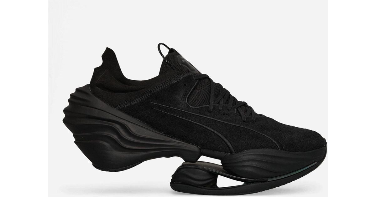 PUMA Fast-rb Nitro Elite Lace Suede Sneakers Black for Men | Lyst