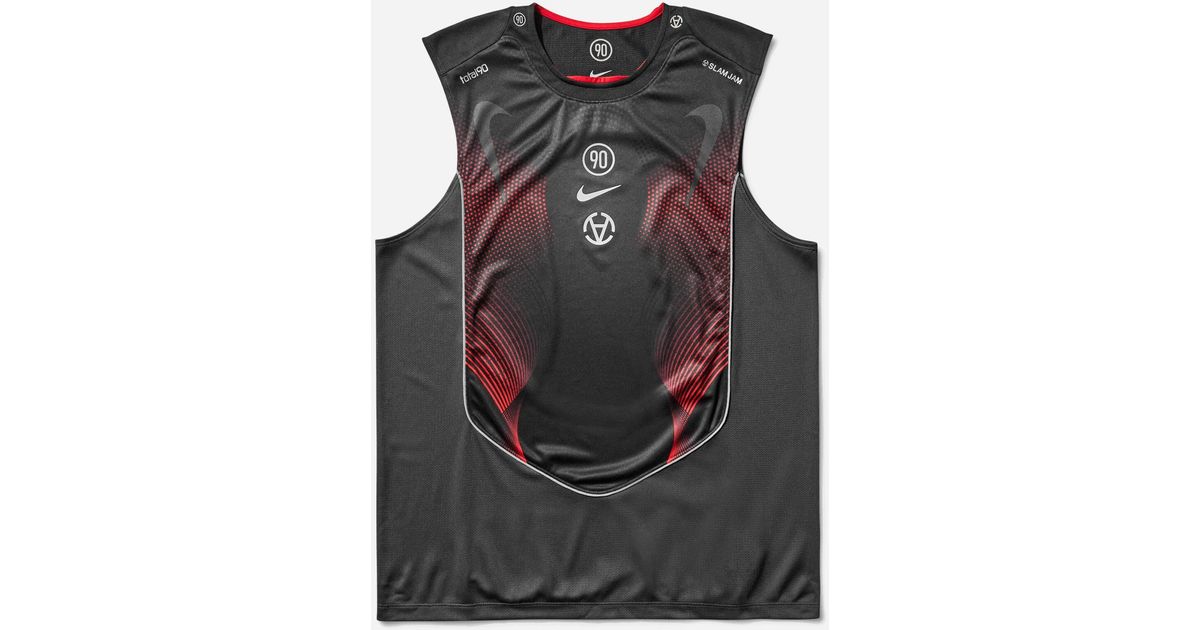 Nike Slam Jam Total 90 Dri-fit Sleeveless Jersey Anthracite in
