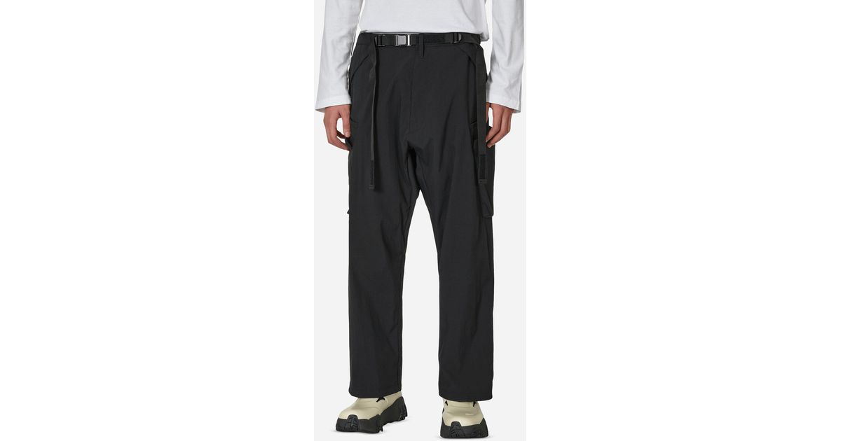 ACRONYM Nylon Stretch Cargo Trousers in Black for Men | Lyst