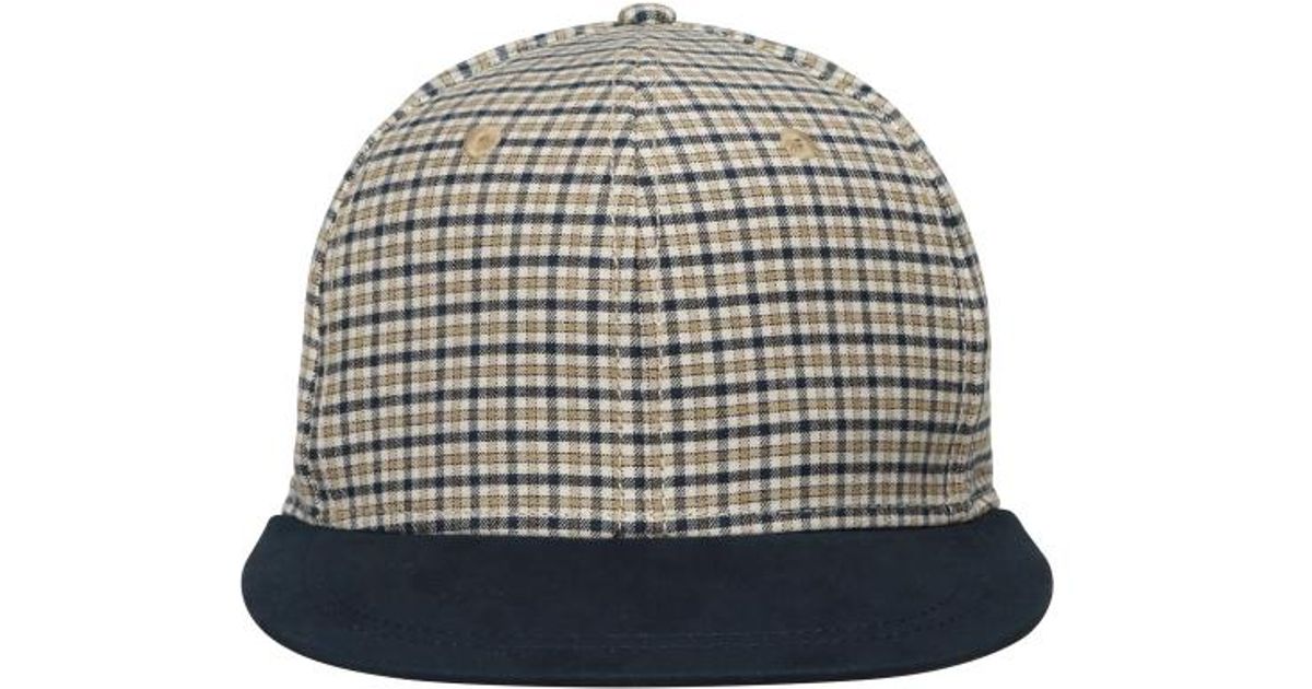 lacoste checkered cap