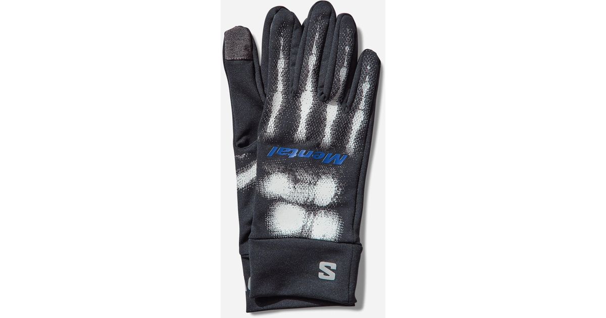 Salomon Mental Athletic Gloves Deep Black for Men | Lyst