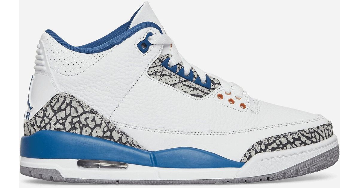 Nike Air Jordan 3 Retro Sneakers True Blue / Copper for Men Lyst