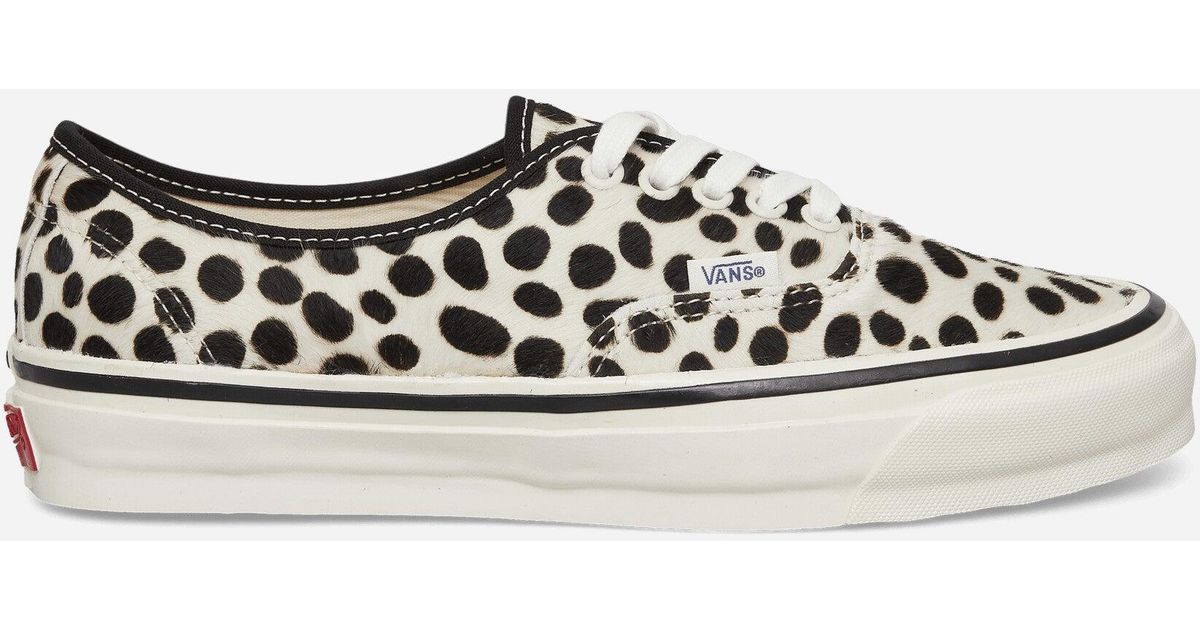 vans premium authentic ponyhair ダルメシアン 【公式通販】