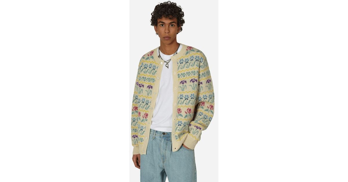 Noah Shetland Floral Cardigan Cream / Floral in Natural for Noah Shetland Floral Cardigan Cream / Floral in Natural for