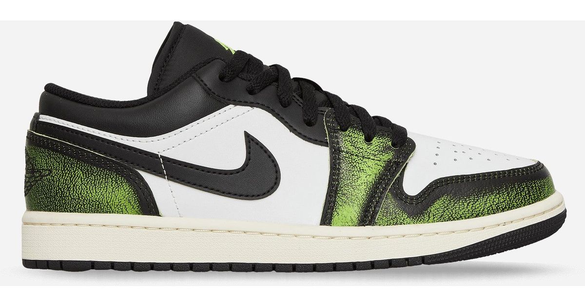 Nike Air Jordan 1 Low Se Wear-away Sneakers Electric Green for Men | Lyst Australia