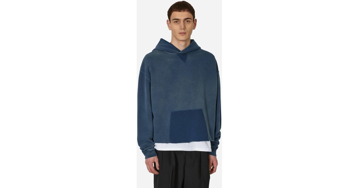Maison Margiela Organic Cotton Logo Hooded Sweatshirt in Maison Margiela Organic Cotton Logo Hooded Sweatshirt in