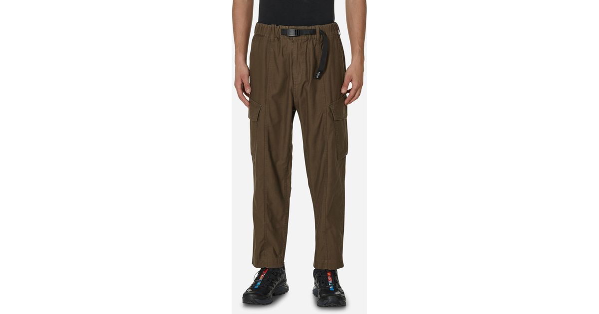 Wild Things Field Cargo Pants Olive in Brown for Men | Lyst