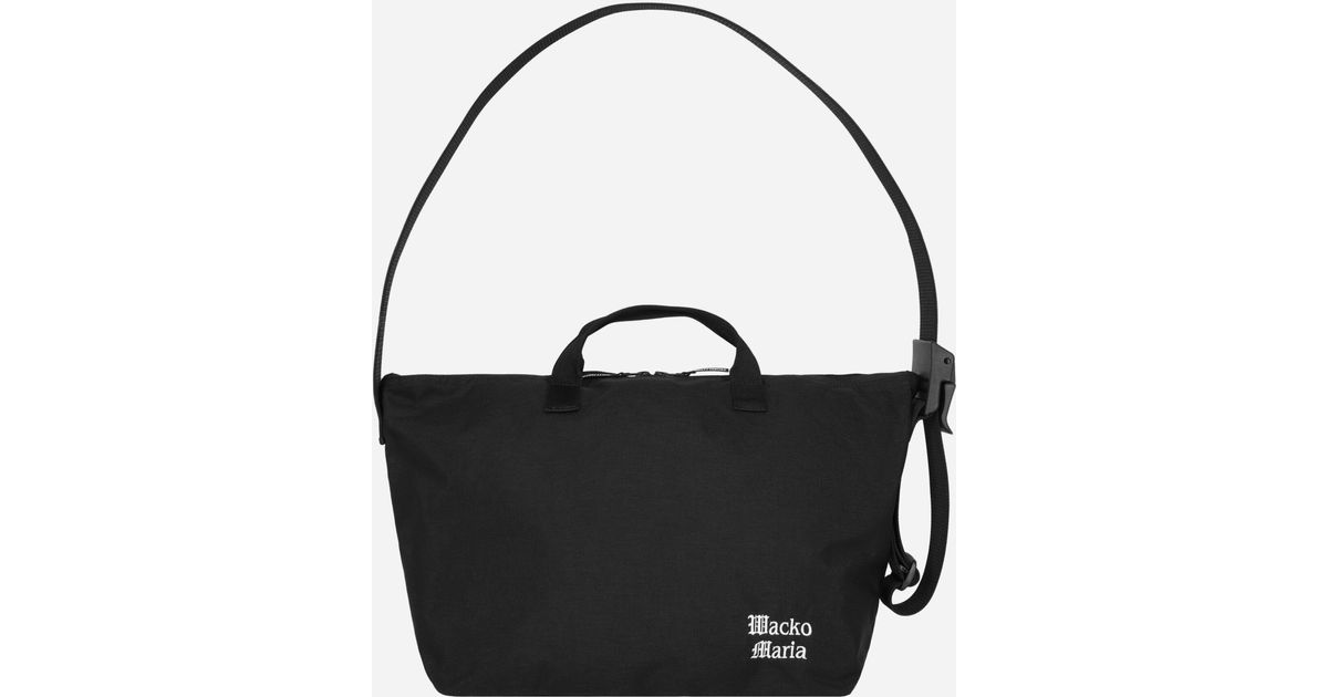 Wacko Maria Speak Easy Shoulder Bag in Black for Men | Lyst Wacko Maria Speak Easy Shoulder Bag in Black for Men | Lyst