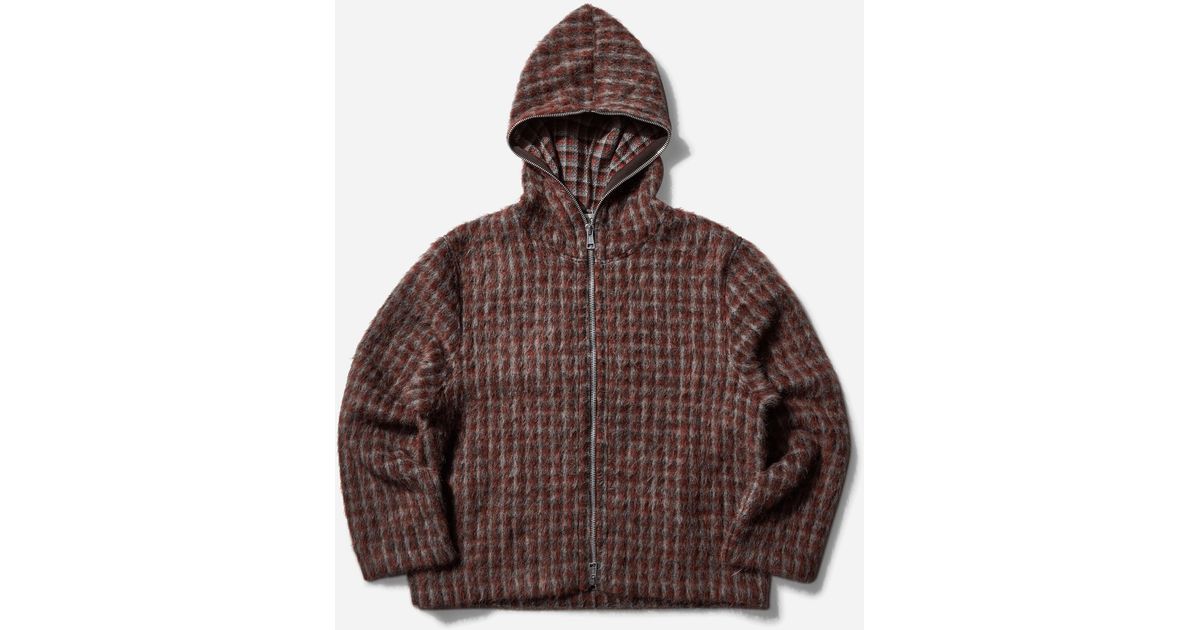 Our Legacy - Full Zip Hood Boston Check