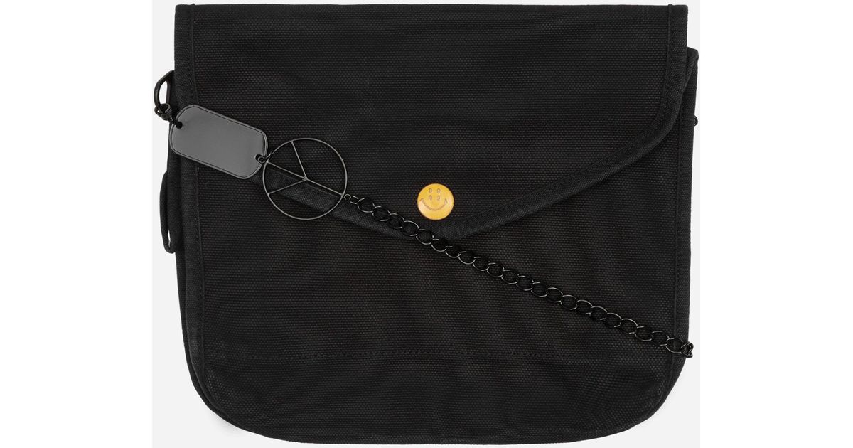 Kapital Canvas Army Lunch Box Bag in Black for Men Lyst