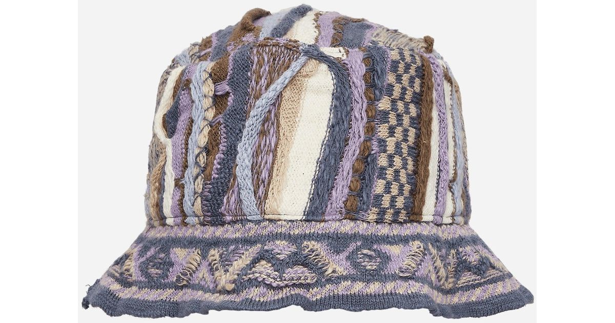 Kapital 7g Knit Gaudy Bucket Hat in Purple for Men | Lyst UK Kapital 7g Knit Gaudy Bucket Hat in Purple for Men | Lyst UK