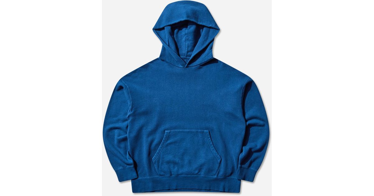 Visvim Men S Jumbo Sb Hoodie P.o. (n.d.) Indigo in Blue for Men 