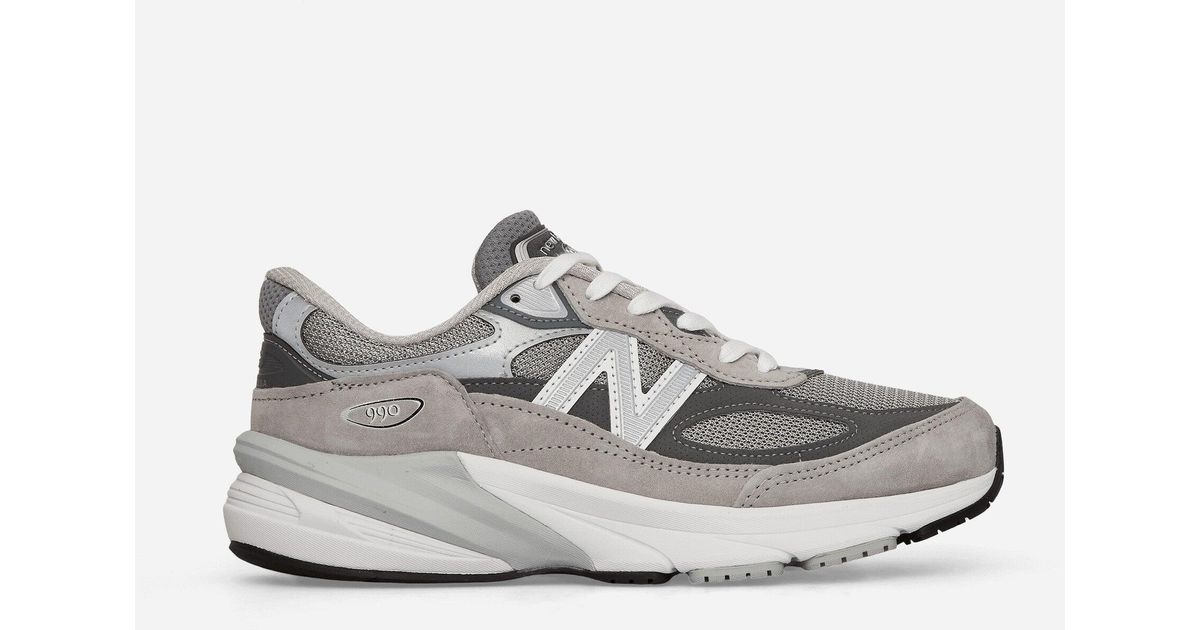 New Balance Wmns Made In Usa 990v6 Sneakers in White | Lyst