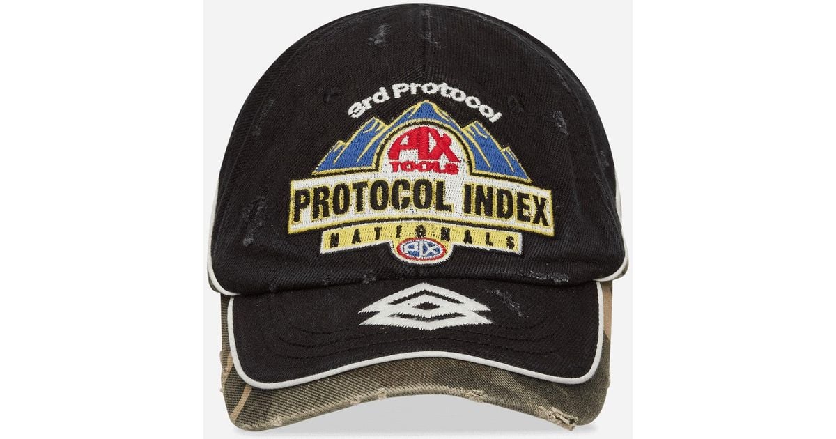 Protocol Index Racing Cap in Black for Men | Lyst UK