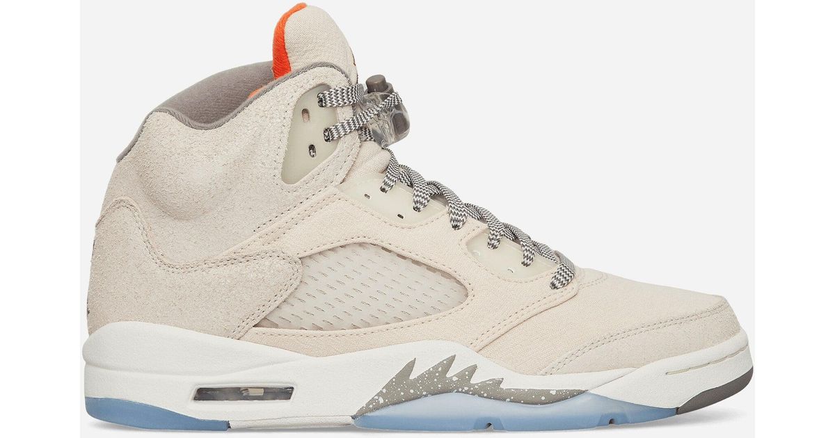 Nike Air Jordan 5 Retro Se Craft Sneakers Light Orewood Brown / Safety