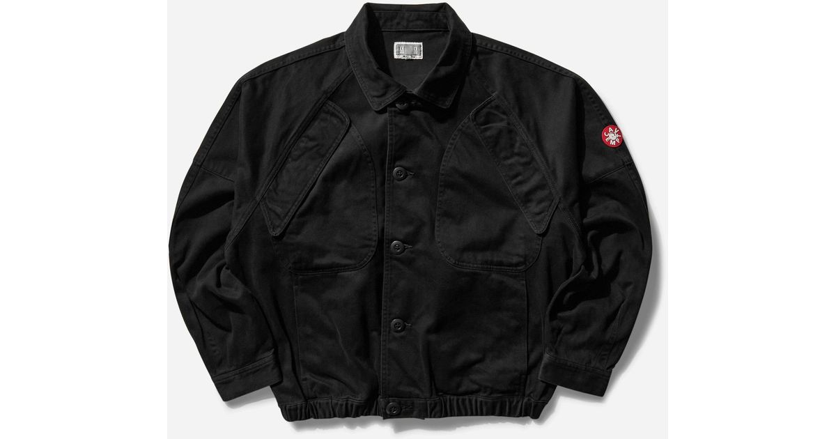 Cav Empt S Cutting Button Up Jacket in Black for Men | Lyst