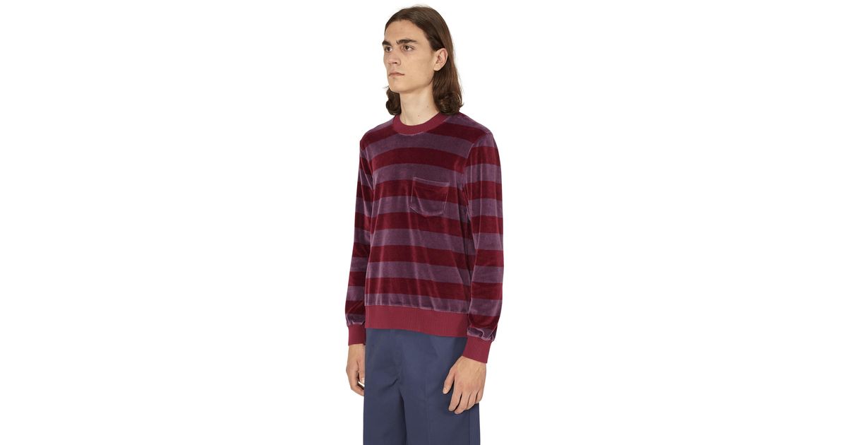 levi's vintage clothing 1960's velour crewneck