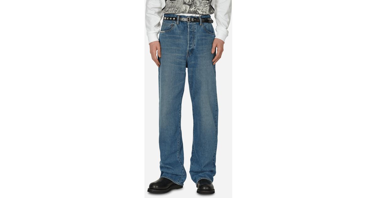 Hysteric Glamour Studded Denim Jeans in Blue for Men | Lyst UK