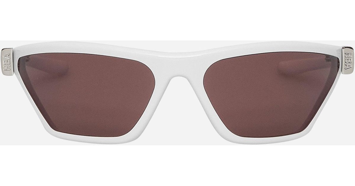 Gentle Monster Hba Antagonist W1 Sunglasses White in Grey (Grey) for