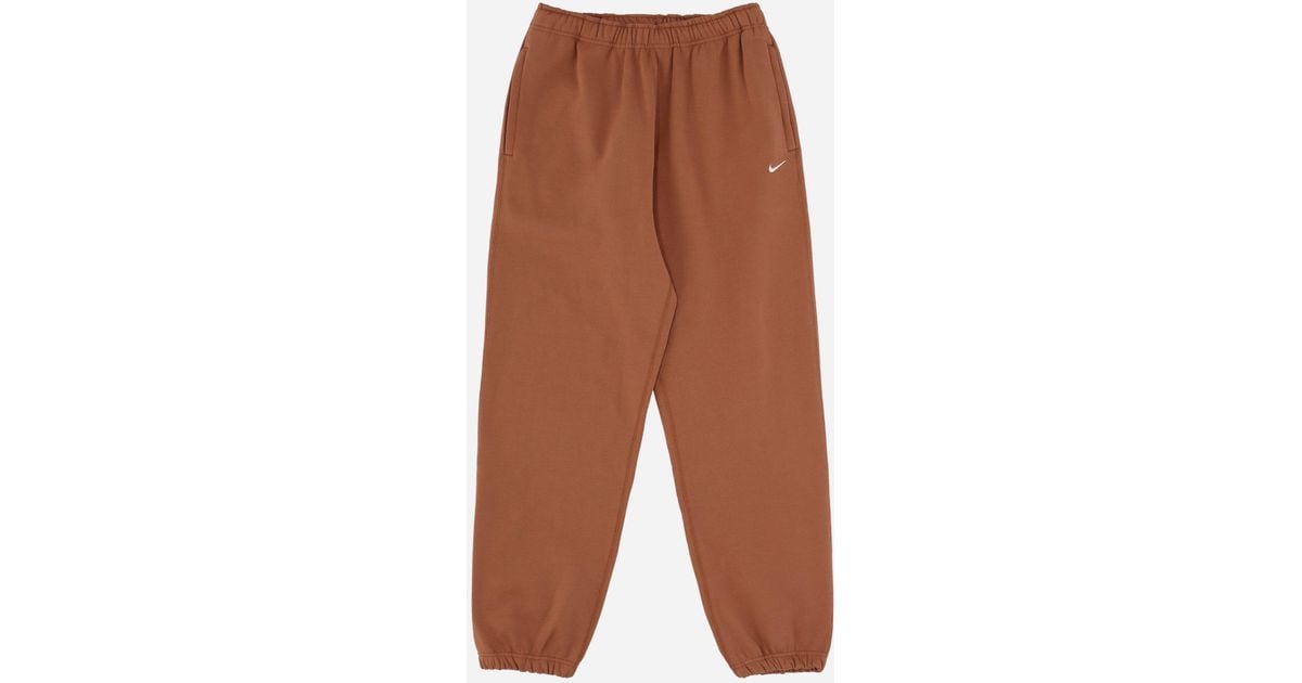 nike solo swoosh sweatpants